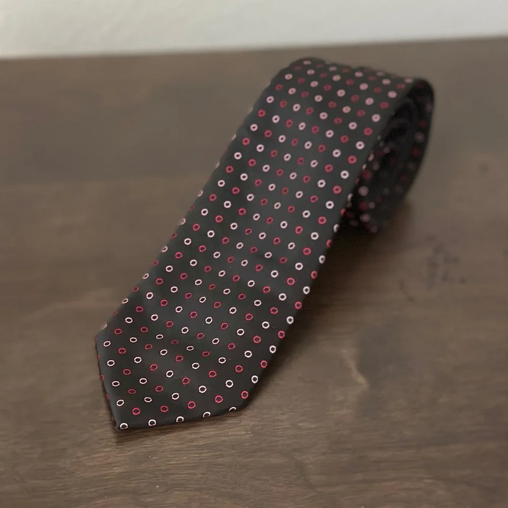 Lot Of 6 Vintage 100% Silk Neckties‎ Formal Patterned Designer Wrinkle-resistant